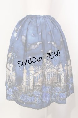 画像5: Enchantlic Enchantilly / 幻影薔薇城〜コウモリ公爵からの招待状〜スカート  ブルー O-25-07-14-009-LO-SK-IG-OS