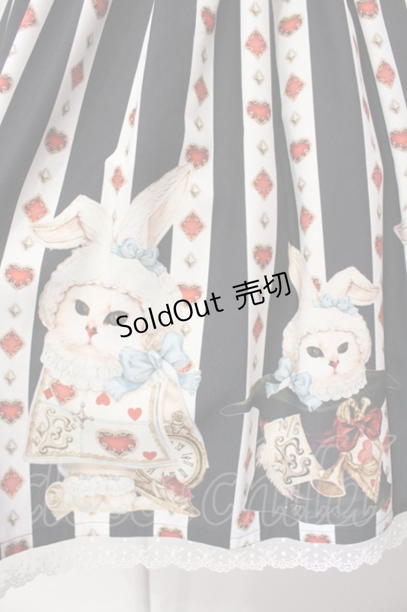 画像2: Enchantlic Enchantilly / トランプ ジョーカー キャットワンピース  クロ×シロ O-25-07-14-011-LO-OP-IG-ZI (2)