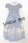 Enchantlic Enchantilly / 幻影薔薇城〜コウモリ公爵からの招待状〜ワンピース  ブルー O-25-07-14-012-LO-OP-IG-OS