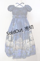 Enchantlic Enchantilly / 幻影薔薇城〜コウモリ公爵からの招待状〜ワンピース  ブルー O-25-07-14-012-LO-OP-IG-OS