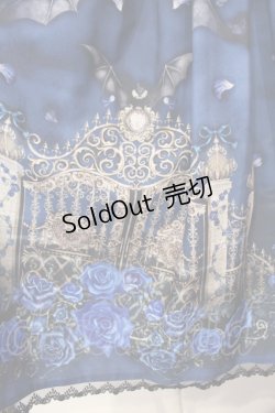 画像2: Enchantlic Enchantilly / 幻影薔薇城〜コウモリ公爵からの招待状〜ワンピース  ブルー O-25-07-14-012-LO-OP-IG-OS