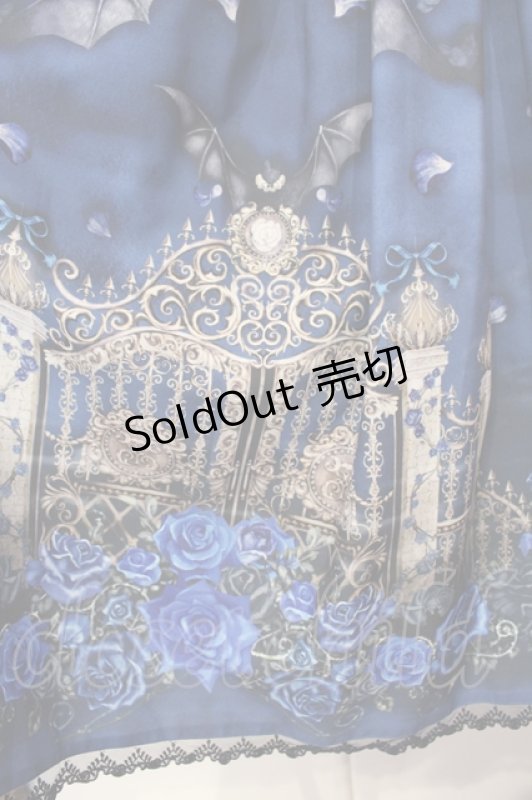 画像2: Enchantlic Enchantilly / 幻影薔薇城〜コウモリ公爵からの招待状〜ワンピース  ブルー O-25-07-14-012-LO-OP-IG-OS (2)