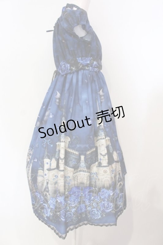 画像4: Enchantlic Enchantilly / 幻影薔薇城〜コウモリ公爵からの招待状〜ワンピース  ブルー O-25-07-14-012-LO-OP-IG-OS (4)