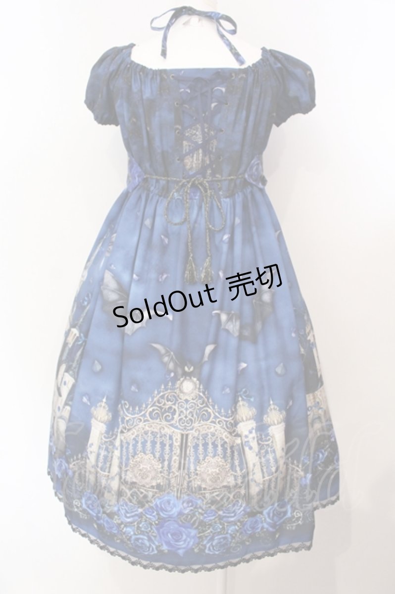 画像5: Enchantlic Enchantilly / 幻影薔薇城〜コウモリ公爵からの招待状〜ワンピース  ブルー O-25-07-14-012-LO-OP-IG-OS (5)