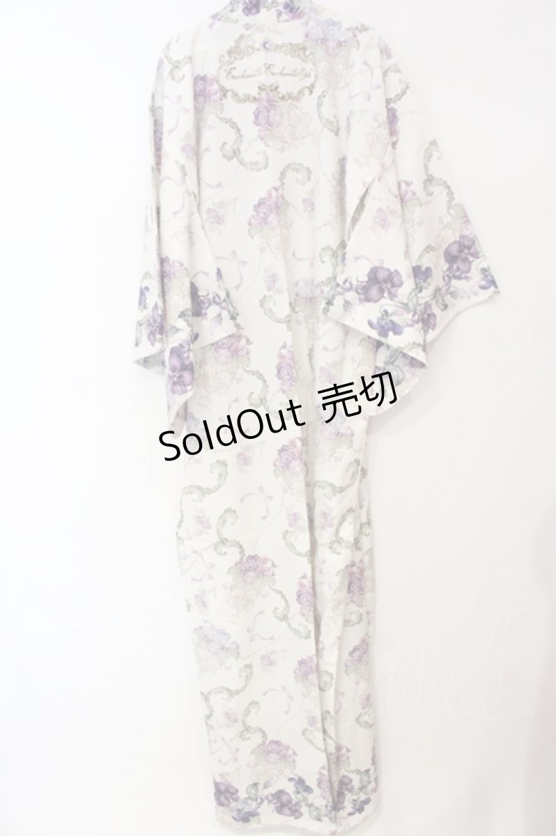 画像3: Enchantlic Enchantilly / 麗しのヴィオレッタ柄〜Haori〜浴衣（生成り）  キナリ O-25-07-14-002-LO-OP-IG-ZT501 (3)