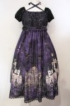 画像1: Enchantlic Enchantilly / 幻影薔薇城〜コウモリ公爵からの招待状〜ワンピース  紫の夜 O-25-07-14-013-LO-OP-IG-OS (1)