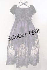 Enchantlic Enchantilly / 幻影薔薇城〜コウモリ公爵からの招待状〜ワンピース  紫の夜 O-25-07-14-013-LO-OP-IG-OS