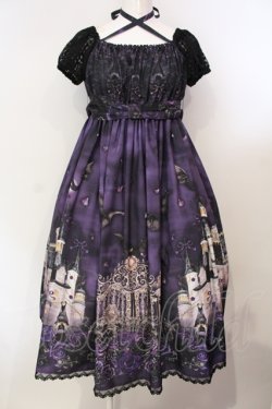 画像1: Enchantlic Enchantilly / 幻影薔薇城〜コウモリ公爵からの招待状〜ワンピース  紫の夜 O-25-07-14-013-LO-OP-IG-OS