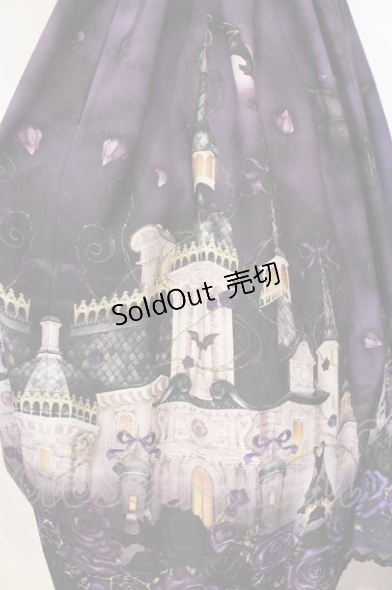 画像3: Enchantlic Enchantilly / 幻影薔薇城〜コウモリ公爵からの招待状〜ワンピース  紫の夜 O-25-07-14-013-LO-OP-IG-OS (3)