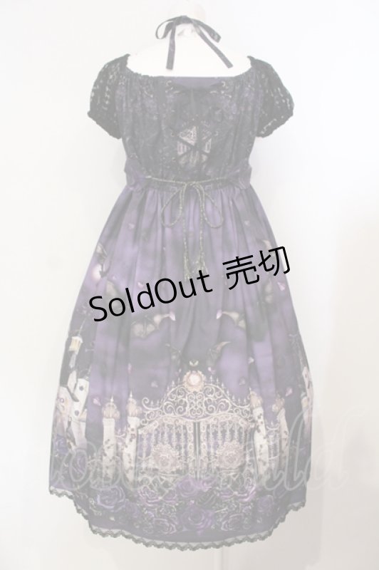 画像5: Enchantlic Enchantilly / 幻影薔薇城〜コウモリ公爵からの招待状〜ワンピース  紫の夜 O-25-07-14-013-LO-OP-IG-OS (5)
