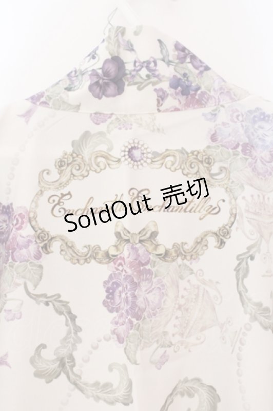 画像4: Enchantlic Enchantilly / 麗しのヴィオレッタ柄〜Haori〜浴衣（生成り）  キナリ O-25-07-14-002-LO-OP-IG-ZT501 (4)