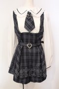 Secret Honey / ネクタイベルト付セットアップ  グレー O-25-07-14-003-CA-OP-IG-OS