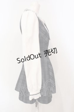 画像3: Secret Honey / ネクタイベルト付セットアップ  グレー O-25-07-14-003-CA-OP-IG-OS