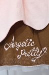 画像4: Angelic Pretty / Sweetワッフルジャンパースカート  ピンク×ブラウン O-25-07-14-022-AP-OP-OW-OS (4)