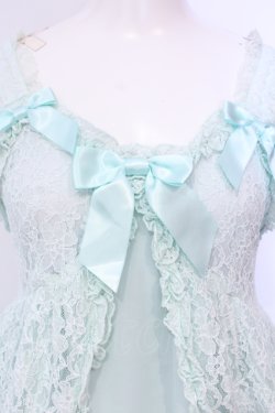 画像2: metamorphose / 総レースベビードールジャンパースカート  ミント O-25-07-14-023-ME-OP-IG-OS
