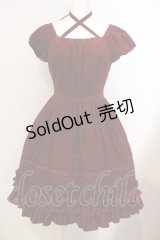 Victorian maiden / コール天ワンピース  ボルドー O-25-07-14-024-CL-OP-IG-OS