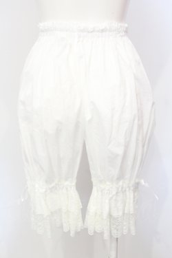 画像4: metamorphose / 二段レースドロワーズ  シロ O-25-07-15-003-ME-PA-OW-OS