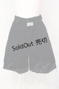PINK HOUSE / フロントパッチデニムショートパンツ  クロ O-25-07-15-004-LO-PA-IG-OS
