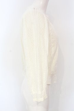 画像3: Jane Marple Dans Le Salon / Victorian lace bolero M キナリ O-25-07-15-033-JM-TO-OW-OS