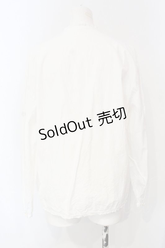 画像4: PINK HOUSE / ピンタック使いジャケット  シロ O-25-07-15-035-LO-JA-OW-ZI (4)