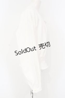 画像3: PINK HOUSE / ピンタックブラウス  ホワイト O-25-07-15-036-LO-BL-OW-OS