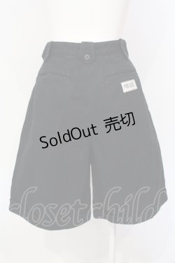 画像4: PINK HOUSE / フロントパッチデニムショートパンツ  クロ O-25-07-15-004-LO-PA-IG-OS