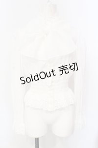 Moi-meme-Moitie / ハイネックシャーリングブラウス（07年） 2 ホワイト O-25-07-15-038-MO-BL-YM-OS