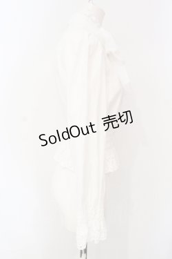 画像3: Moi-meme-Moitie / ハイネックシャーリングブラウス（07年） 2 ホワイト O-25-07-15-038-MO-BL-YM-OS