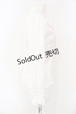 画像2: ATELIER PIERROT / 丸襟ブラウス  シロ O-25-07-15-040-EL-BL-IG-OS