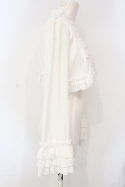 画像3: ATELIER PIERROT / フリルボレロ  ホワイト O-25-07-15-042-EL-TO-OW-OS
