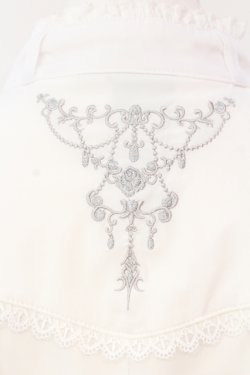 画像5: Ozz oneste / Dark Wizardバックルベルトブラウス  ホワイト O-25-07-15-046-OO-BL-OW-OS