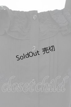 画像2: Secret Honey / レースフリルオフショルブラウス  クロ O-25-07-15-049-CA-BL-IG-OS