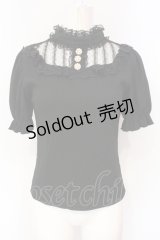 Rojita / デコルテレーステレコトップス  クロ O-25-07-15-050-LO-TO-IG-OS