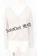 m petit by misako / UVカットサマーカーディガン M グレー O-25-07-15-063-LO-TO-IG-OS