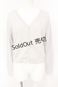 m petit by misako / UVカットサマーカーディガン M グレー O-25-07-15-063-LO-TO-IG-OS