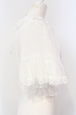 画像3: Eieyom（海外ロリィタ） / レースシフォンブラウス  シロ O-25-07-15-065-LO-BL-IG-OS