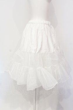 画像2: BABY,THE STARS SHINE BRIGHT / ふわふわロングパニエ  シロ O-25-07-15-067-BA-SK-IG-OS