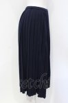 画像2: WONDERFUL WORLD / プリーツニットスカート  ネイビー O-25-07-15-073-LO-SK-IG-ZI (2)