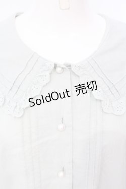 画像2: Fi.n.t / ピンタック襟半袖ブラウス  ミント O-25-07-15-074-CA-BL-IG-OS
