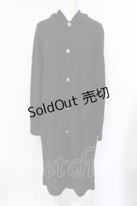 Deorart / フード付きロングカーディガン M グレー O-25-07-15-084-PU-TO-OW-OS