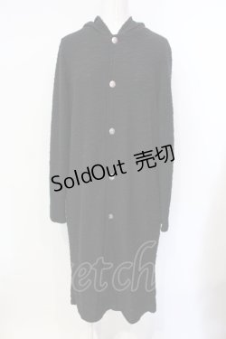画像1: Deorart / フード付きロングカーディガン M グレー O-25-07-15-084-PU-TO-OW-OS