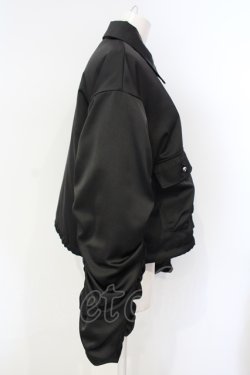 画像2: axes femme / 中綿入ショートブルゾン F ブラック O-25-07-15-088-AX-JA-IG-OS