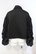 画像3: axes femme / 中綿入ショートブルゾン F ブラック O-25-07-15-088-AX-JA-IG-ZTC067 (3)