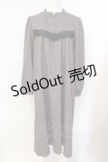 axes femme / ヨーク切替ワンピース  グレー O-25-07-15-090-AX-OP-IG-OS