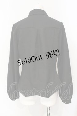 画像3: axes femme / チェーン付コルセット風ブラウス【チェーン欠品】  クロ O-25-07-15-096-AX-BL-IG-OS