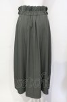 画像3: axes femme / ハイウエストロングスカート  グリーン O-25-07-15-097-AX-SK-IG-ZT460 (3)