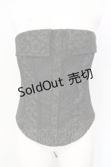 Qutie Frash / オーバーバストコルセット  ブラック×グリーン O-25-07-15-102-QU-TO-IG-OS