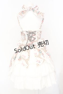 画像5: BABY,THE STARS SHINE BRIGHT / ストロベリーレターズシャーリングプリンセスジャンパースカート  ブラウン O-25-07-15-010-BA-OP-OW-OS