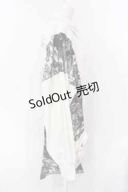 画像2: Qutie Frash / BIGシャツ  ホワイト O-25-07-15-113-QU-BL-IG-OS