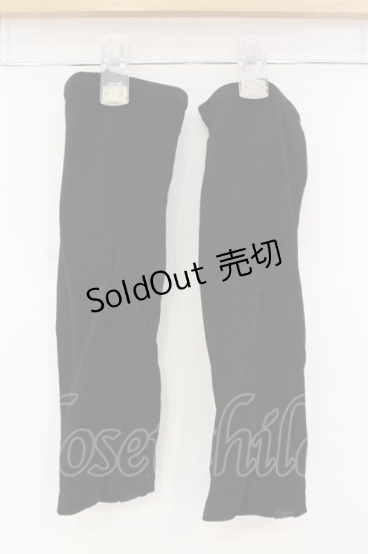 画像2: Qutie Frash / レースアップアームカバー  ブラック×ブルー O-25-07-15-115-QU-ZA-IG-ZT169 (2)